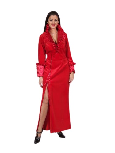 verhuur - carnaval - Halloween - gala dame rood